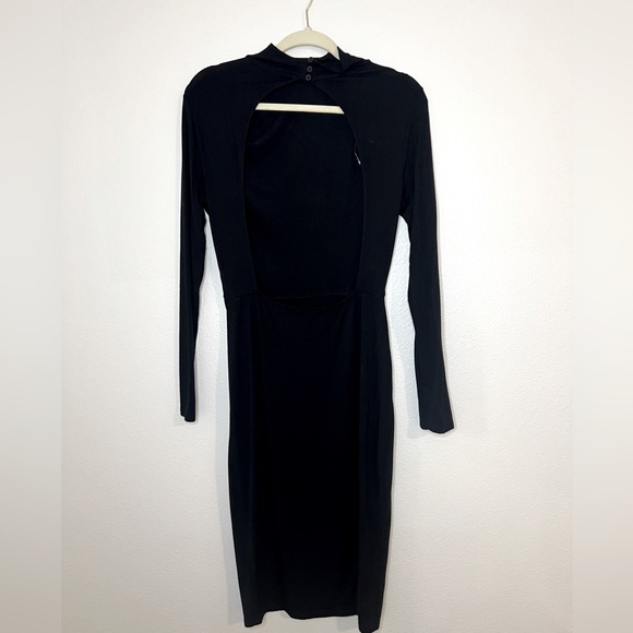 Foreign Exchange Black Dress Size M - Picture 2 of 3